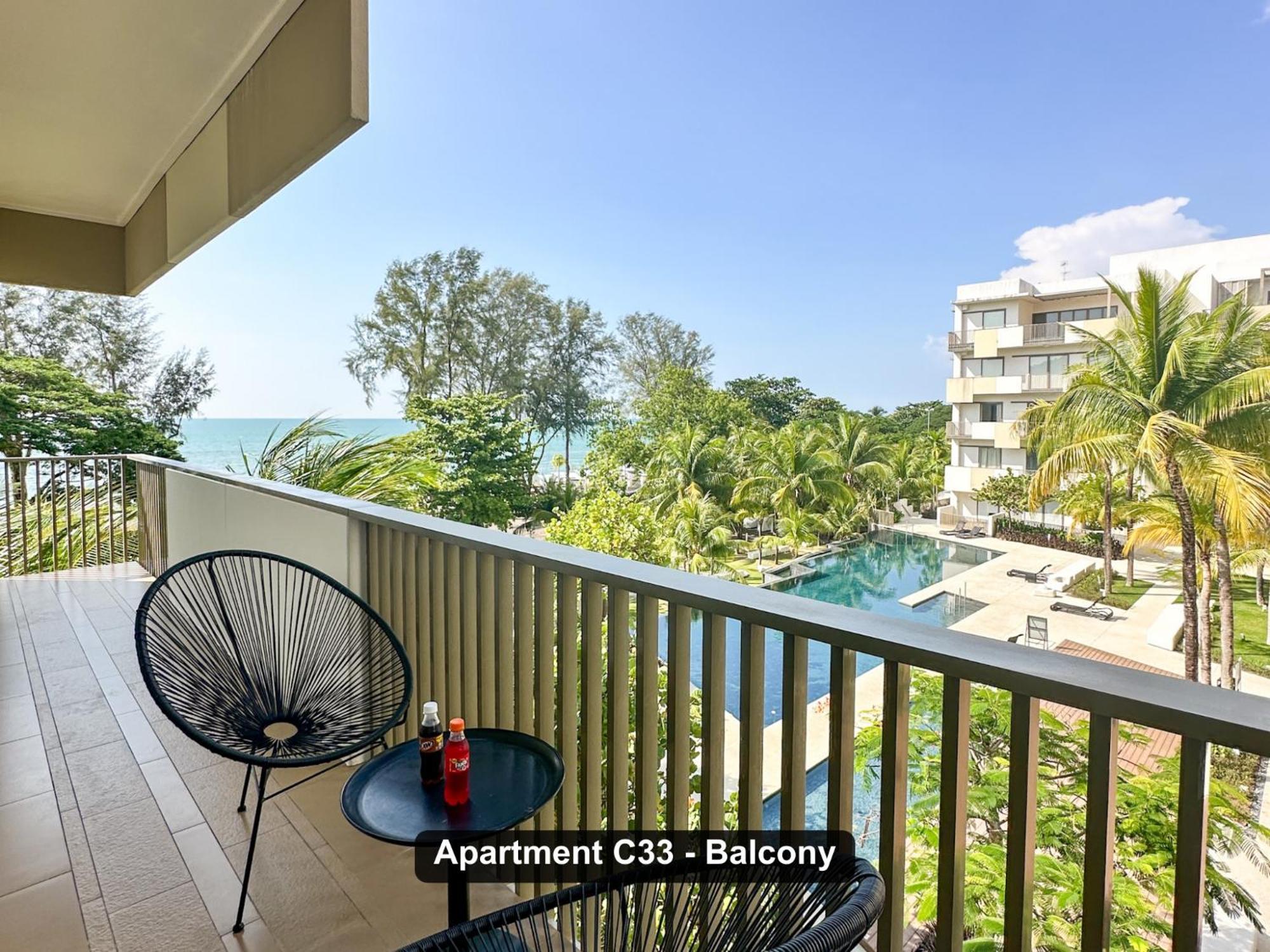 Appartamento By The Sea- Pool And Sea View Batu Ferringhi Esterno foto