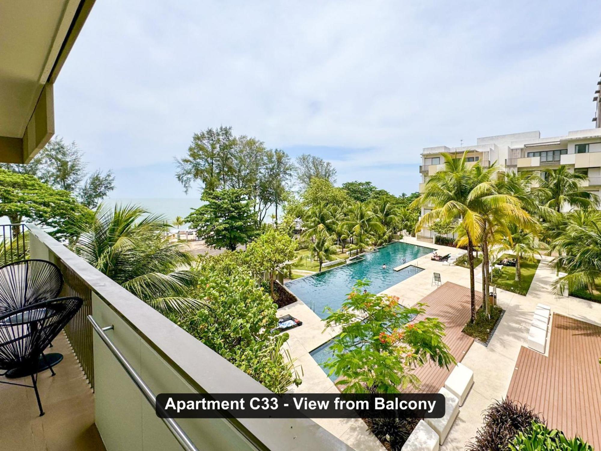 Appartamento By The Sea- Pool And Sea View Batu Ferringhi Esterno foto