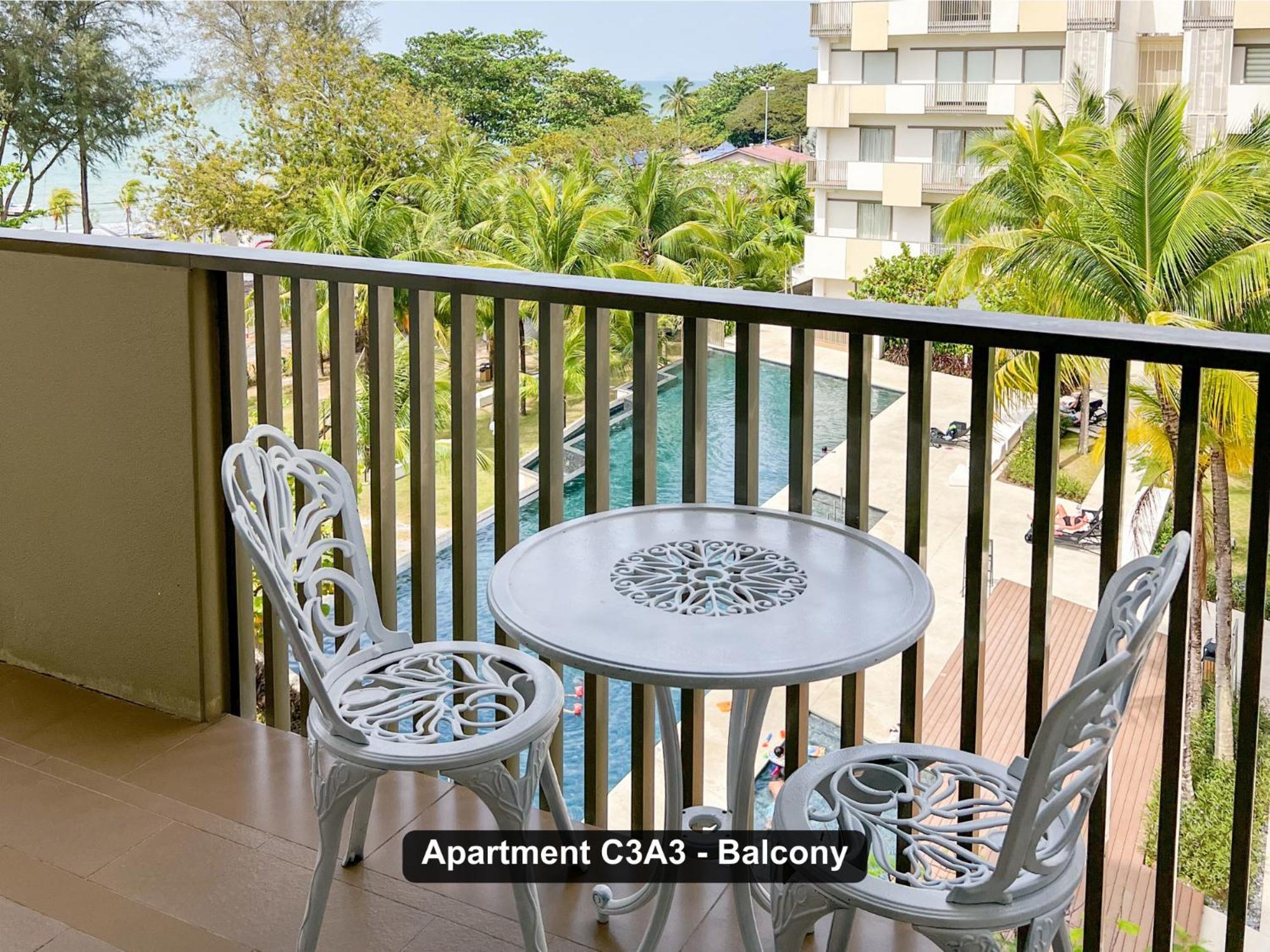 Appartamento By The Sea- Pool And Sea View Batu Ferringhi Esterno foto