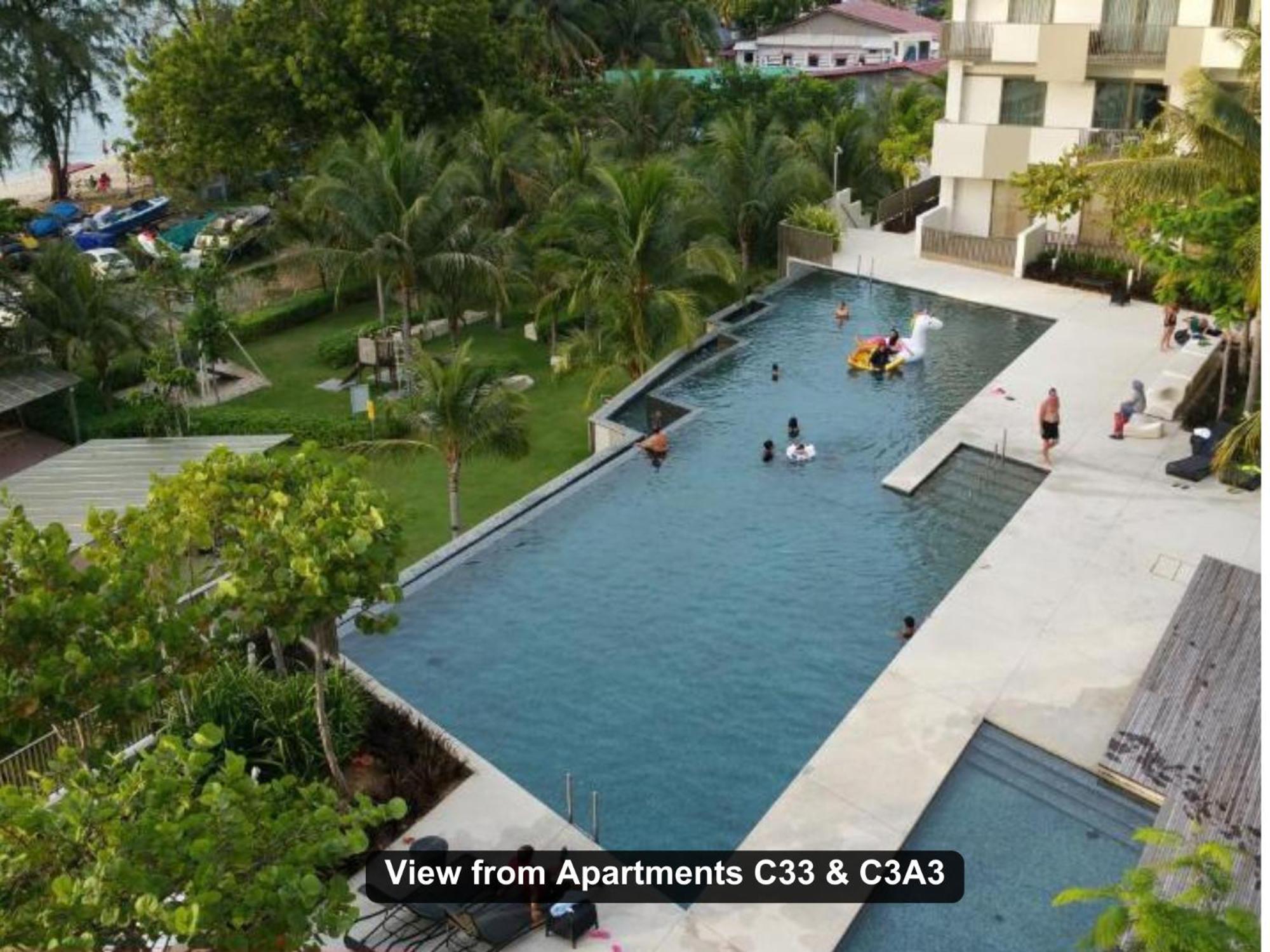 Appartamento By The Sea- Pool And Sea View Batu Ferringhi Esterno foto