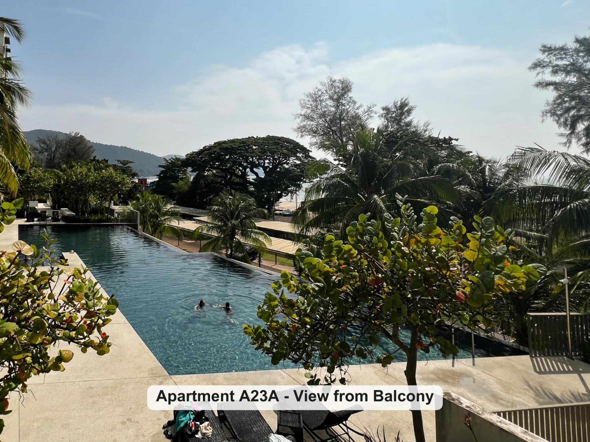 Appartamento By The Sea- Pool And Sea View Batu Ferringhi Esterno foto