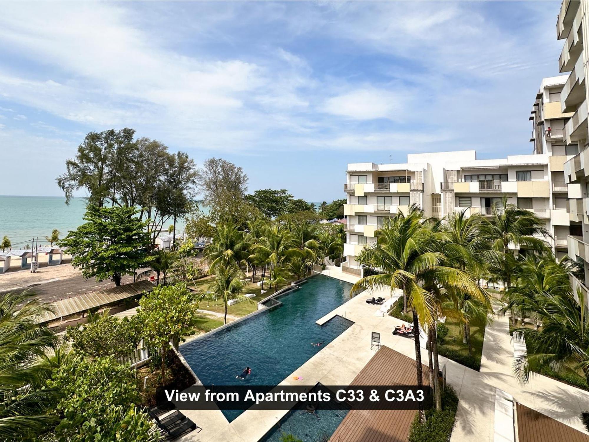 Appartamento By The Sea- Pool And Sea View Batu Ferringhi Esterno foto