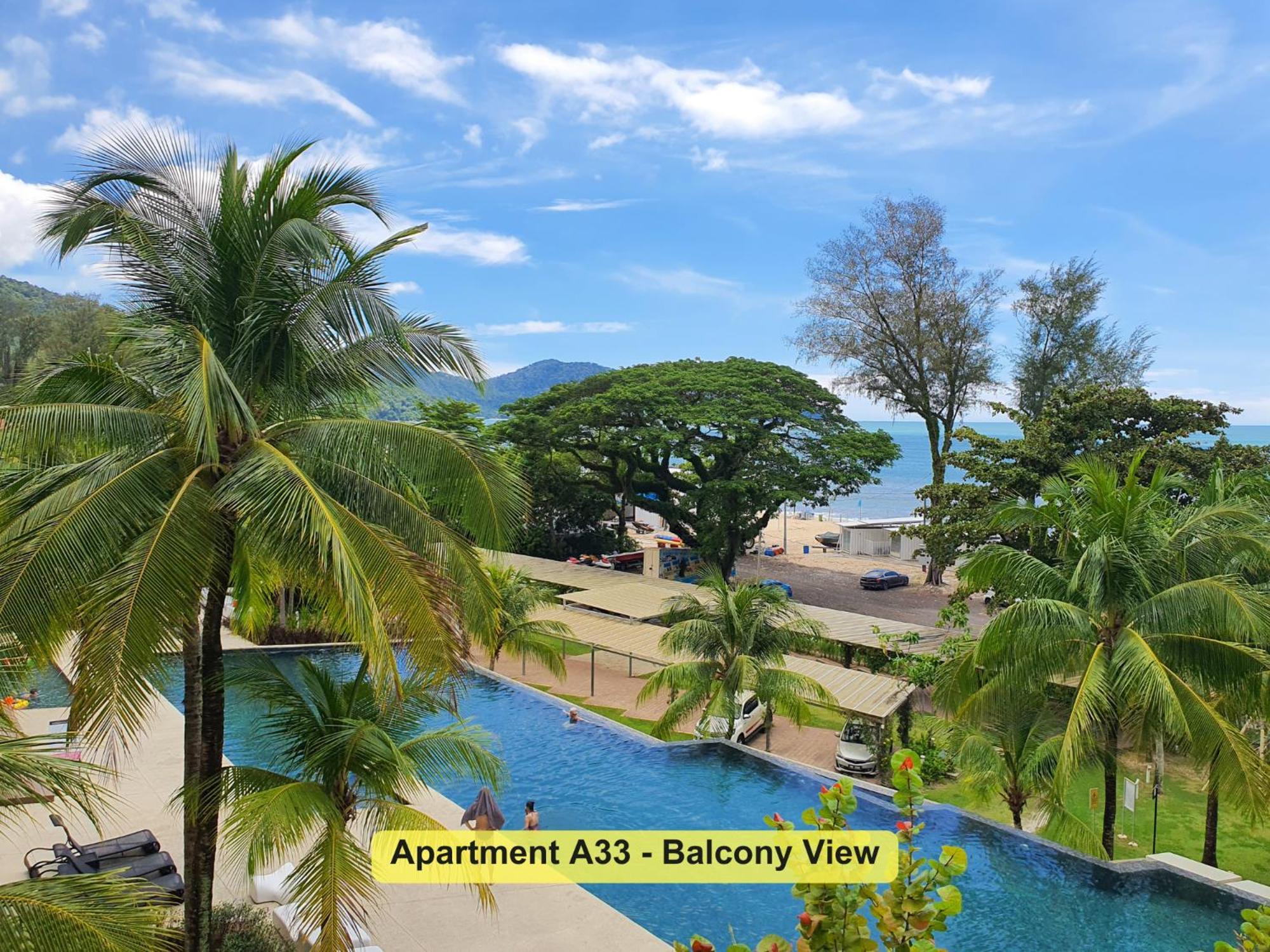 Appartamento By The Sea- Pool And Sea View Batu Ferringhi Esterno foto